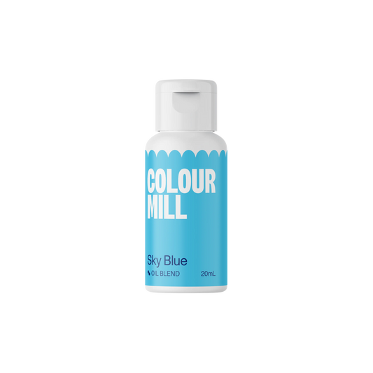 Colour Mill Sky Blue Oil Based Colouring, 20ml