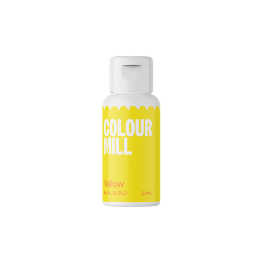 Colour Mill Yellow Oil Based Colouring, 20ml